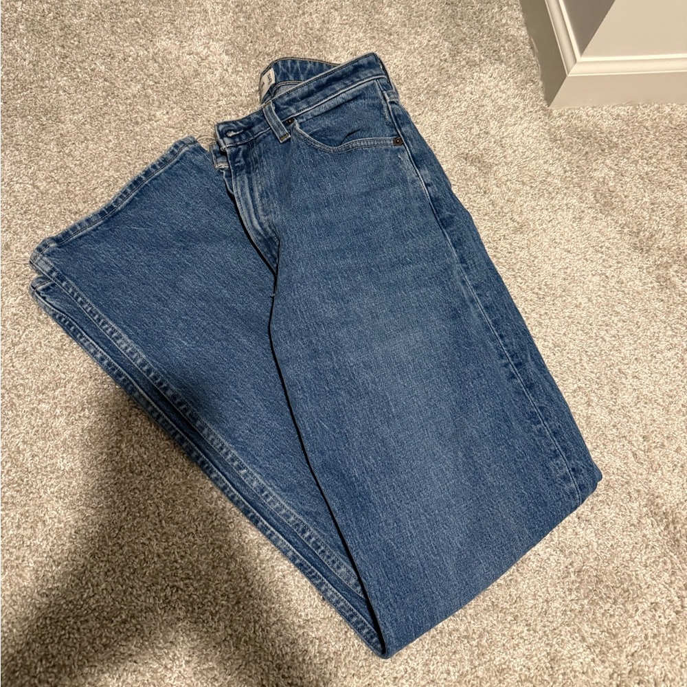 Abercrombie & Fitch Dark Blue Denim Jeans